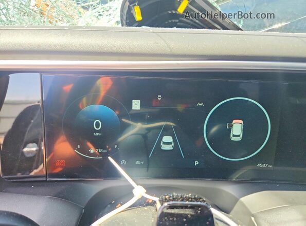 KM8RKES27TU032952 2026 HYUNDAI PALISADE Black Vista del cuadro de instrumentos