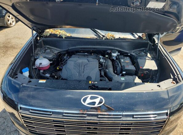KM8RKES27TU032952 2026 HYUNDAI PALISADE Black Vista del compartimento del motor