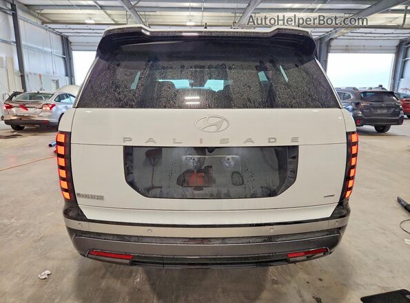 KM8RKES27TU050402 2026 HYUNDAI PALISADE White Вид ззаду