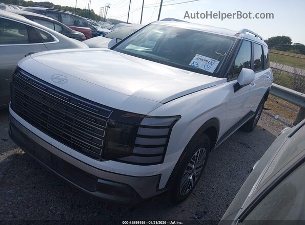 KM8RL5S20TU127723 2026 HYUNDAI PALISADE White Vista tres cuartos delantera izquierda