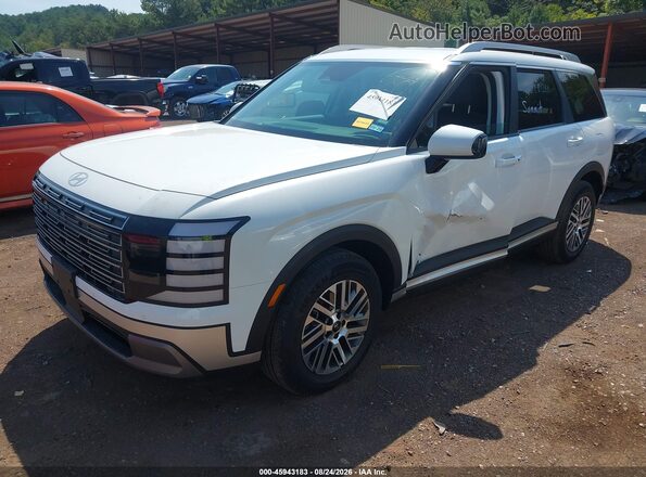 KM8RL5S24TU127501 2026 HYUNDAI PALISADE White წინა მარცხენა ხედი სამი მეოთხედიდან