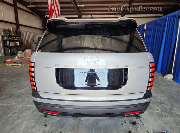 KM8RL5S26TU106908 2026 HYUNDAI PALISADE Silver უკანა ხედი