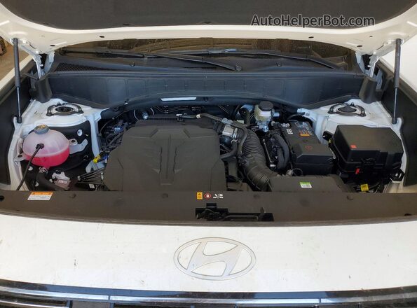 KM8RL5S2XTU104854 2026 HYUNDAI PALISADE White Widok komory silnika