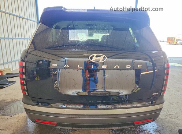 KM8RLES20TU117791 2026 HYUNDAI PALISADE Black უკანა ხედი