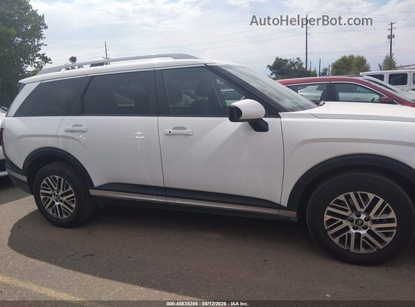 KM8RLES25TU129452 2026 HYUNDAI PALISADE White Widok wnętrza z tyłu