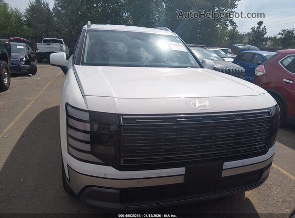 KM8RLES25TU129452 2026 HYUNDAI PALISADE White Widok zestawu wskaźników
