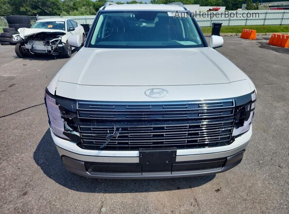 KM8RLES25TU129936 2026 HYUNDAI PALISADE White Դիմացի տեսք