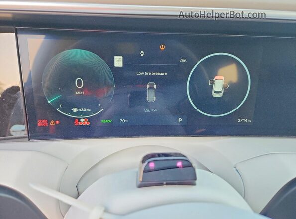 KM8RLESA0TU069359 2026 HYUNDAI PALISADE Black Vista del cuadro de instrumentos