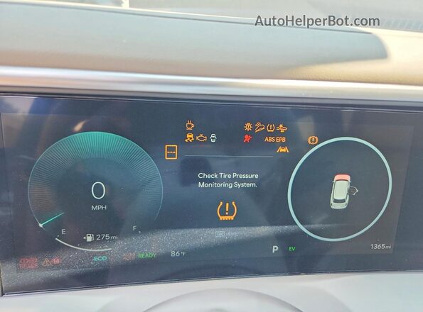 KM8RLESA9TU082157 2026 HYUNDAI PALISADE Black Vista del cuadro de instrumentos