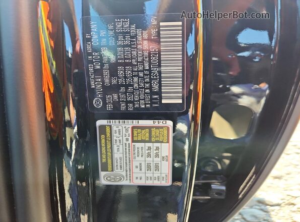 KM8RLESA9TU082157 2026 HYUNDAI PALISADE Black Vista interior de 360 grados