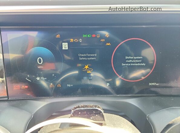 KM8RM5S22TU046056 2026 HYUNDAI PALISADE Black Вид щитка приладів