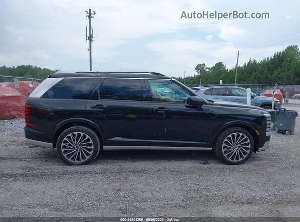 KM8RM5SA7TU064401 2026 HYUNDAI PALISADE HEV Black Widok wnętrza z tyłu
