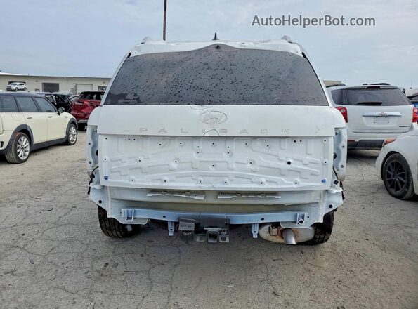 KM8RMES22TU096472 2026 HYUNDAI PALISADE White უკანა ხედი