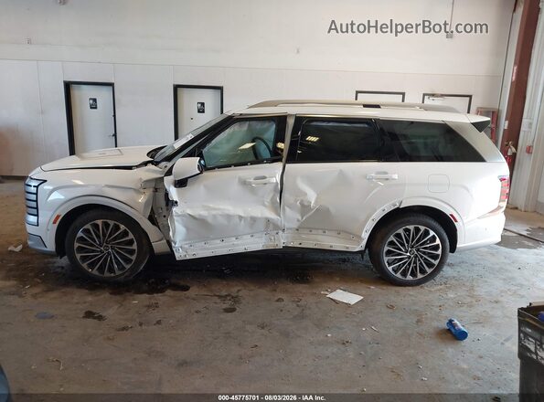 KM8RMES28TU017791 2026 HYUNDAI PALISADE White Դիմացի տեսք
