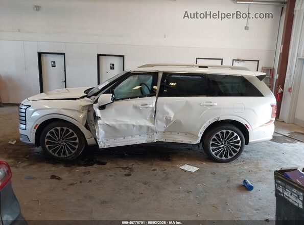 KM8RMES28TU017791 2026 HYUNDAI PALISADE White Սալոնի 360 աստիճան տեսք