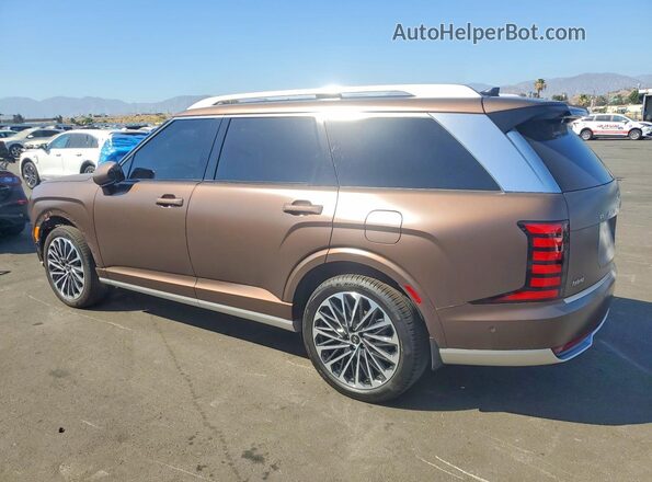 KM8RMESA1TU065043 2026 HYUNDAI PALISADE Brown Trasero izquierdo