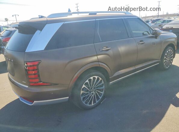 KM8RMESA1TU065043 2026 HYUNDAI PALISADE Brown Trasero derecho