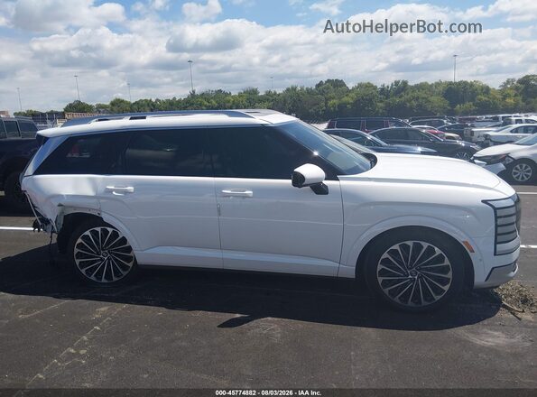 KM8RMESA5TU098918 2026 HYUNDAI PALISADE HEV Белый Вид задней части салона