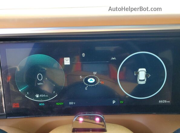 KM8RMESA6TU052434 2026 HYUNDAI PALISADE Green Սարքավորումների վահանակի տեսք