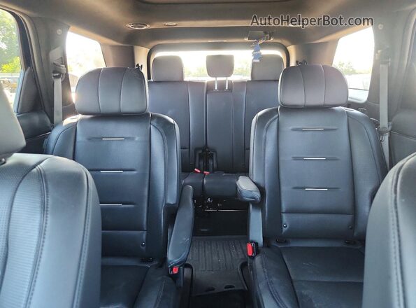 KM8RMESA9TU025941 2026 HYUNDAI PALISADE Black Vista de los asientos traseros