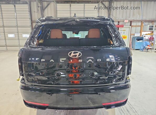 KM8RMESAXTU051464 2026 HYUNDAI PALISADE Black Вид ззаду