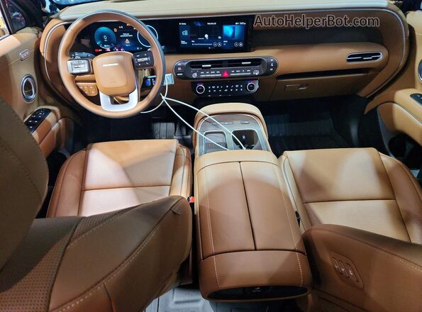 KM8RMESAXTU051464 2026 HYUNDAI PALISADE Black Вид панелі приладів