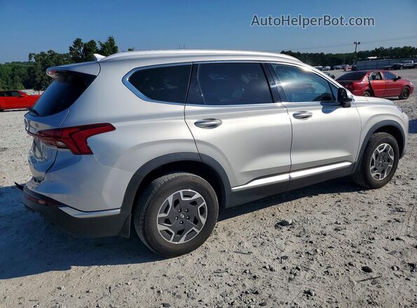 KM8S2DA11NU057370 2022 HYUNDAI SANTA Silver Rear right