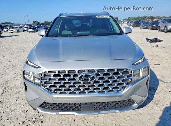 KM8S2DA11NU057370 2022 HYUNDAI SANTA Silver Front view