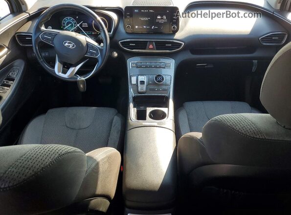 KM8S2DA11NU057370 2022 HYUNDAI SANTA Silver Dashboard view