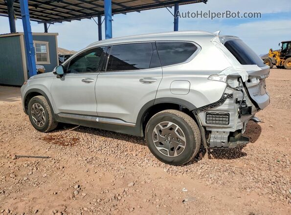 KM8S2DA12NU053344 2022 HYUNDAI SANTA Серебряный Задняя левая четверть
