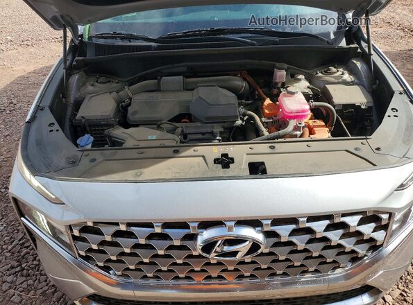 KM8S2DA12NU053344 2022 HYUNDAI SANTA Серебряный Вид подкапотного пространства
