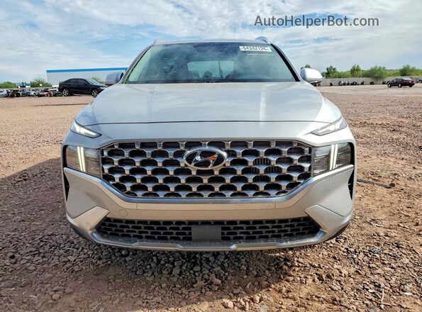 KM8S2DA12NU053344 2022 HYUNDAI SANTA Серебряный Вид спереди