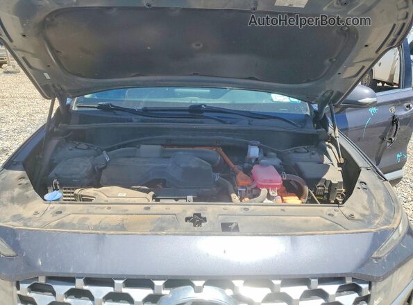 KM8S2DA14NU039638 2022 HYUNDAI SANTA Синий Вид подкапотного пространства
