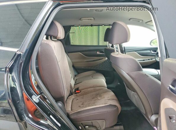 KM8S2DA15NU028065 2022 HYUNDAI SANTA Black Вид задньої частини салону