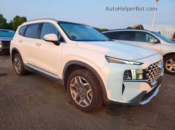 KM8S3DA13NU039613 2022 HYUNDAI SANTA White Przód prawy