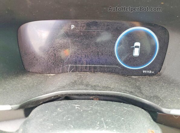 KM8S3DA13NU045105 2022 HYUNDAI SANTA Белый Вид щитка приборов