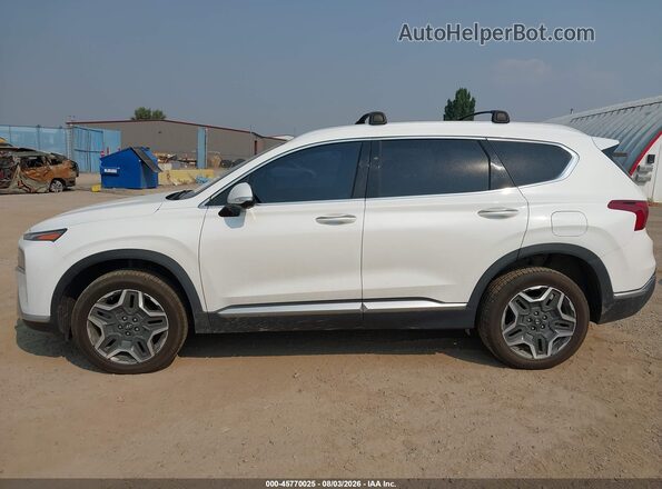 KM8S5DA16NU036506 2022 HYUNDAI SANTA FE HYBRID Белый Панорамный вид салона 360°