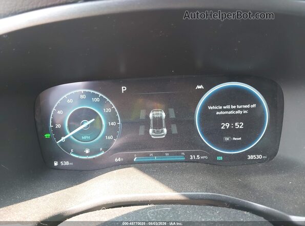 KM8S5DA16NU036506 2022 HYUNDAI SANTA FE HYBRID Белый Вид задних сидений