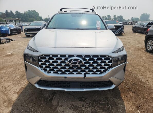 KM8S5DA18MU011783 2021 HYUNDAI SANTA Серебряный Вид наклейки с VIN-кодом