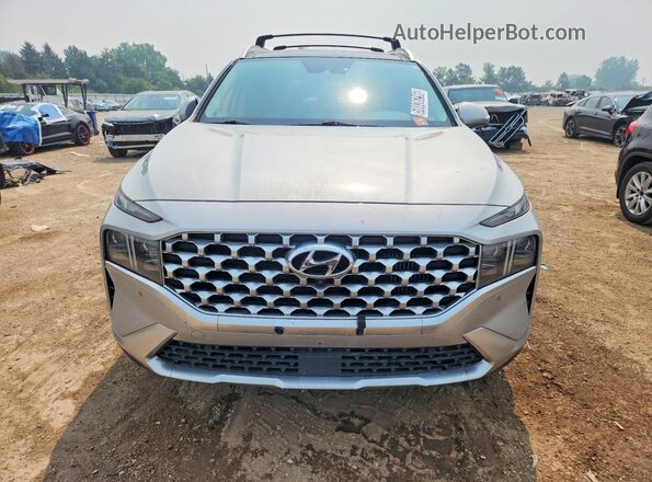 KM8S5DA18MU011783 2021 HYUNDAI SANTA Серебряный Вид спереди