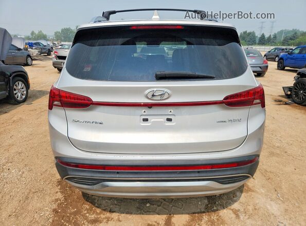 KM8S5DA18MU011783 2021 HYUNDAI SANTA Серебряный Вид сзади