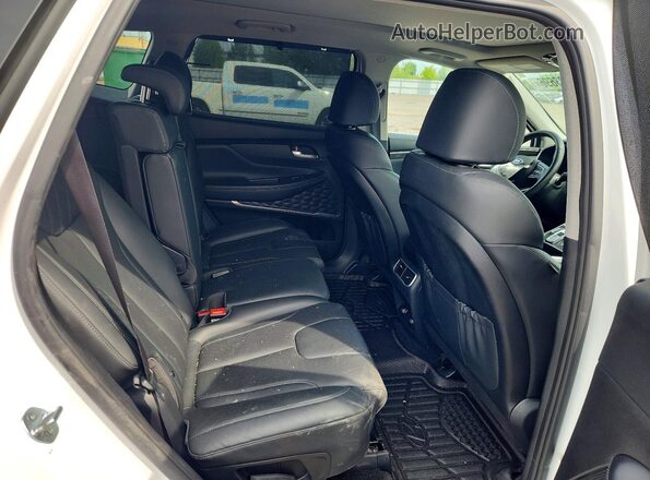 KM8S5DA18PU066206 2023 HYUNDAI SANTA White Вид задньої частини салону
