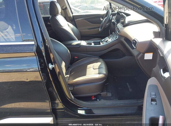 KM8S6DA26PU097122 2023 HYUNDAI SANTA FE PLUG-IN HYBRID Black Вид салону спереду