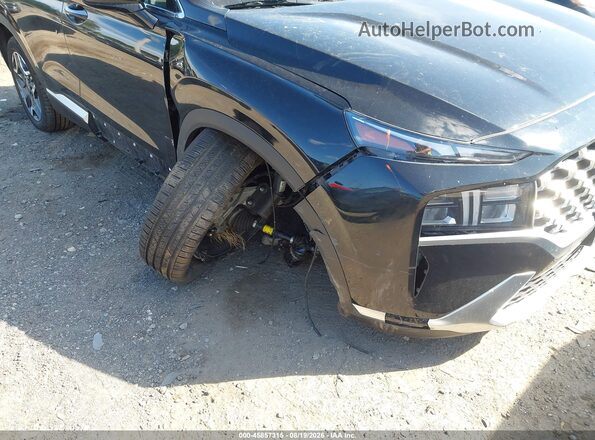 KM8S6DA26PU097122 2023 HYUNDAI SANTA FE PLUG-IN HYBRID Black Вид спереду