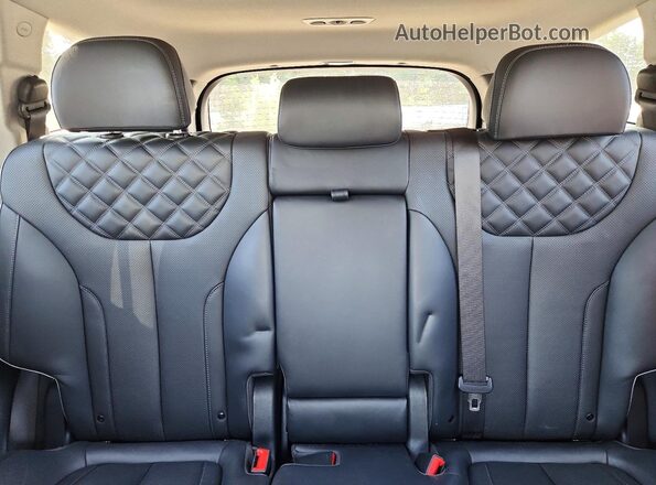KM8S7DA23PU099309 2023 HYUNDAI SANTA Silver უკანა სავარძლების ხედი