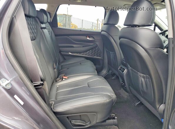 KM8S7DA28NU019161 2022 HYUNDAI SANTA Gray უკანა სალონის ხედი