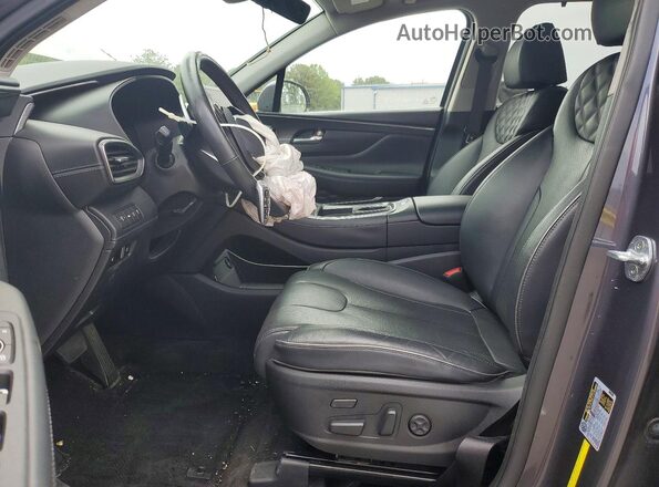 KM8S7DA28NU019161 2022 HYUNDAI SANTA Gray წინა სალონის ხედი