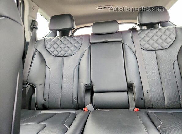 KM8S7DA2XNU025382 2022 HYUNDAI SANTA Синий Вид задних сидений