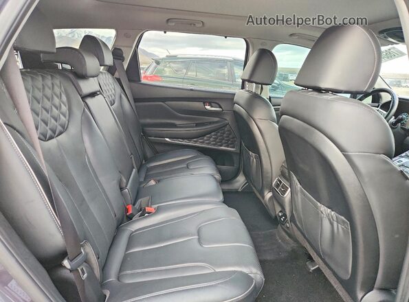 KM8S7DA2XNU025382 2022 HYUNDAI SANTA Синий Вид задней части салона