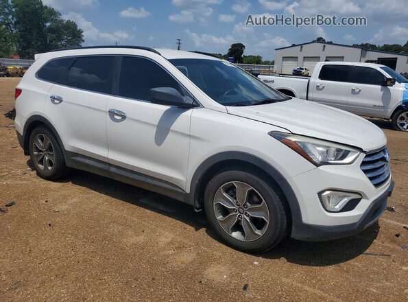 KM8SM4HF1GU155877 2016 HYUNDAI SANTA White Front right